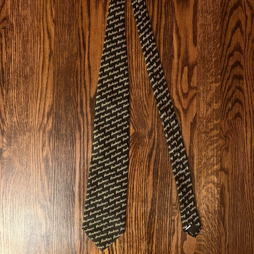 Iowa Hawkeyes Silk Tie